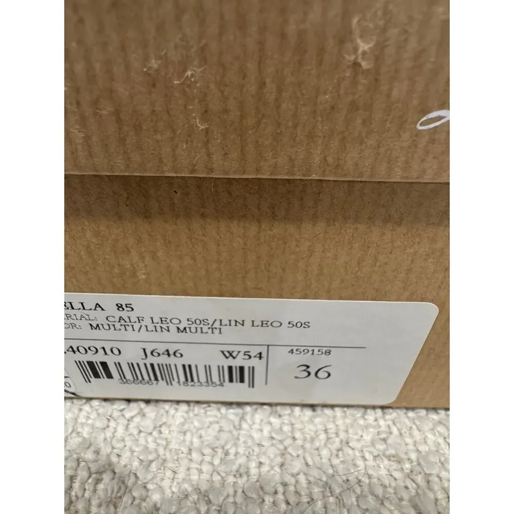 CHRISTIAN LOUBOUTIN Vibella Red-Sole Leopard-Print Leather Pumps 36 BNIB